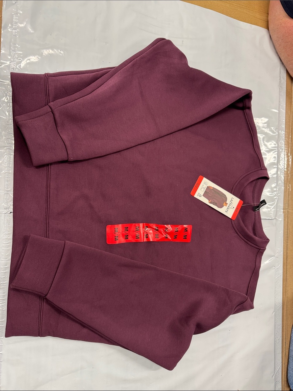 Women’s Crewneck Sweatshirt - Plum